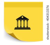 City Hall Icon Vector. 