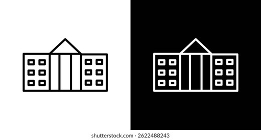 City hall icon vector illustration EPS
