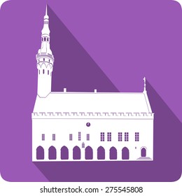 City Hall, vector illustration