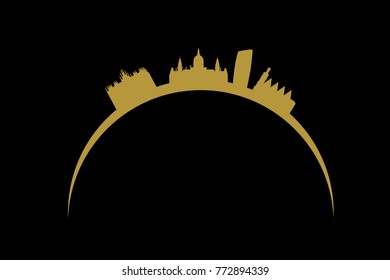 city hannover skyline