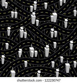 The city has the busiest road transport communication.