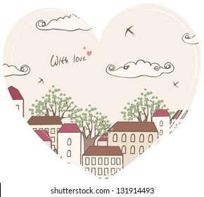 city ??in the heart, I love my city
