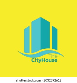 The city house logo design