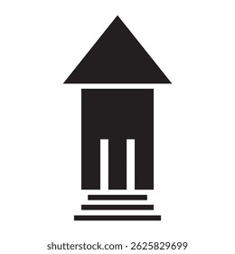 city ​​hall icon illustration element design
