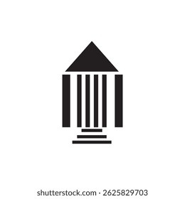 city ​​hall icon illustration element design