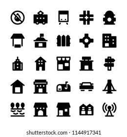 City icons in for any purposes. Perfect for website mobile app presentation and any other projects. Suitable for any user interface and user experience.