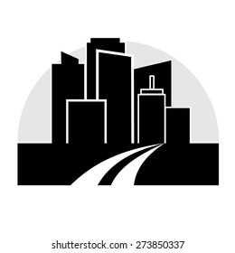 City icons.vector