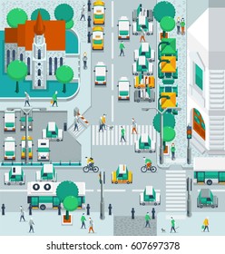 ilustración ciudad