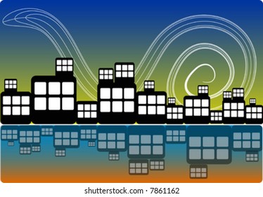 city illustration