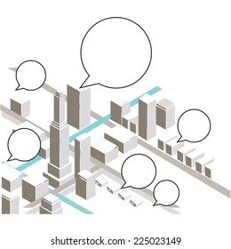 city infographic