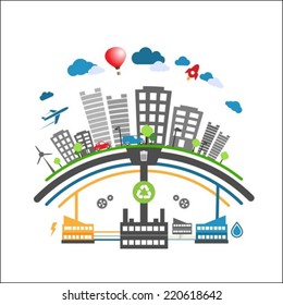 City infographics