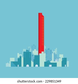 City infographics.