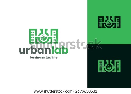 city lab research logo vector