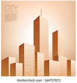 City Landscape at Dusk