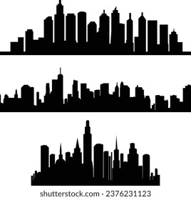 city landscape editable vector eps