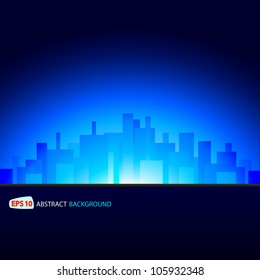 City Landscape At Night