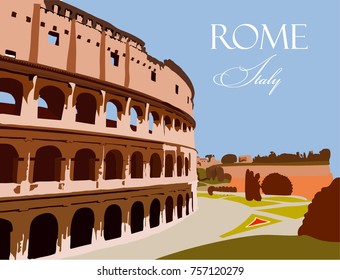City landscape - Rome.