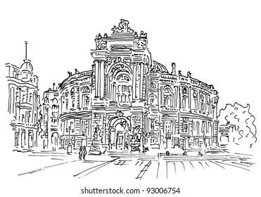 city landscape. vector