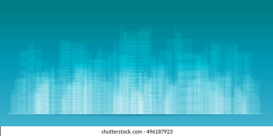 City Landscape vector illustration eps10