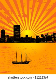 City Life Background