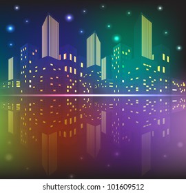 city lights