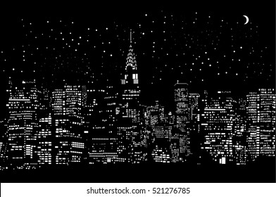 city lights