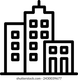 vector de ilustración de icono de ciudad