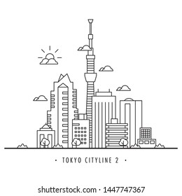 city lines city skylines Tokyo
