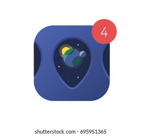 City locator design vector template. Pin maps symbol vector . Gps icon design vector. Simple clean design Gps locator logo vector.