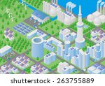 City and Logistics illustration