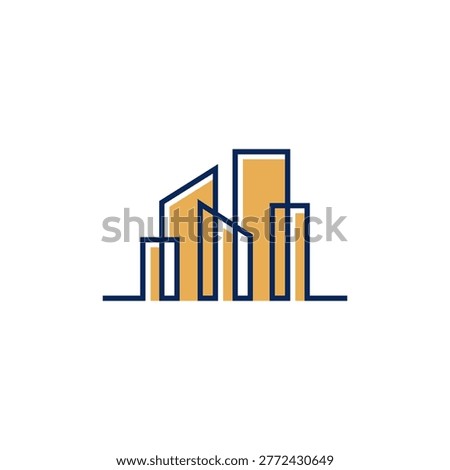 City logo, Building logo, Graphic representation of a city