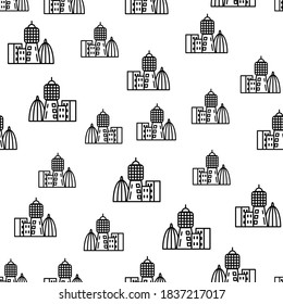 City logo building vector real estate icon