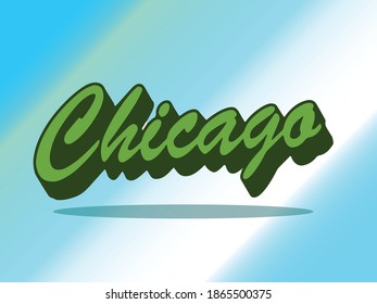 the city logo of chicago is very simple