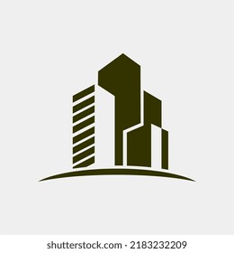 city ​​building logo company name