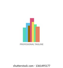 city logo design or building design vector for business