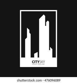 City logo design with modern concept