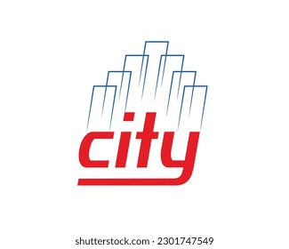 City logo for general contracting, real estate and building services