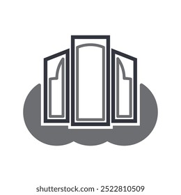Stadtlogo, Vektorsymbol, Vorlage, Abbildung