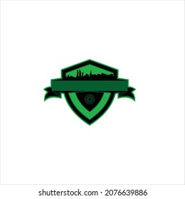 city logo vector template emblem