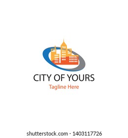 city logo vector template trendy