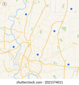 city map for any kind of digital info graphics and print publication. gps map.EPS10 separate layers.