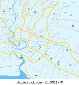 city map for any kind of digital info graphics and print publication.
