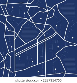 city map for any kind of digital info graphics and print publication.
