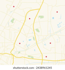 city map for any kind of digital info graphics and print publication.
