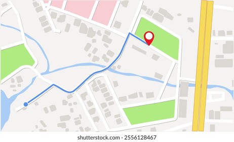 city map for any kind of digital info graphics and print publication.
