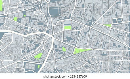 city map digital design with street and building.vector illustration