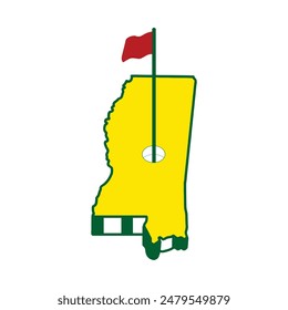 City Map Golf Design Included south and north California Missouri Georgia Virginia Indiana Florida Mississippi Utah Augusta Kentucky Carolina Alabama Ohio Arizona Texas Idaho