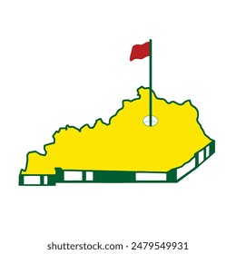 City Map Golf Design Included south and north California Missouri Georgia Virginia Indiana Florida Mississippi Utah Augusta Kentucky Carolina Alabama Ohio Arizona Texas Idaho