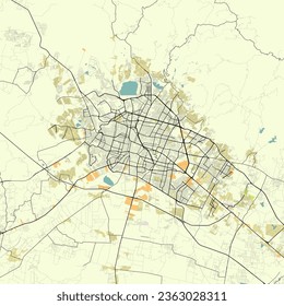 Mapa de León Guanajuato México