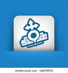 City map icon